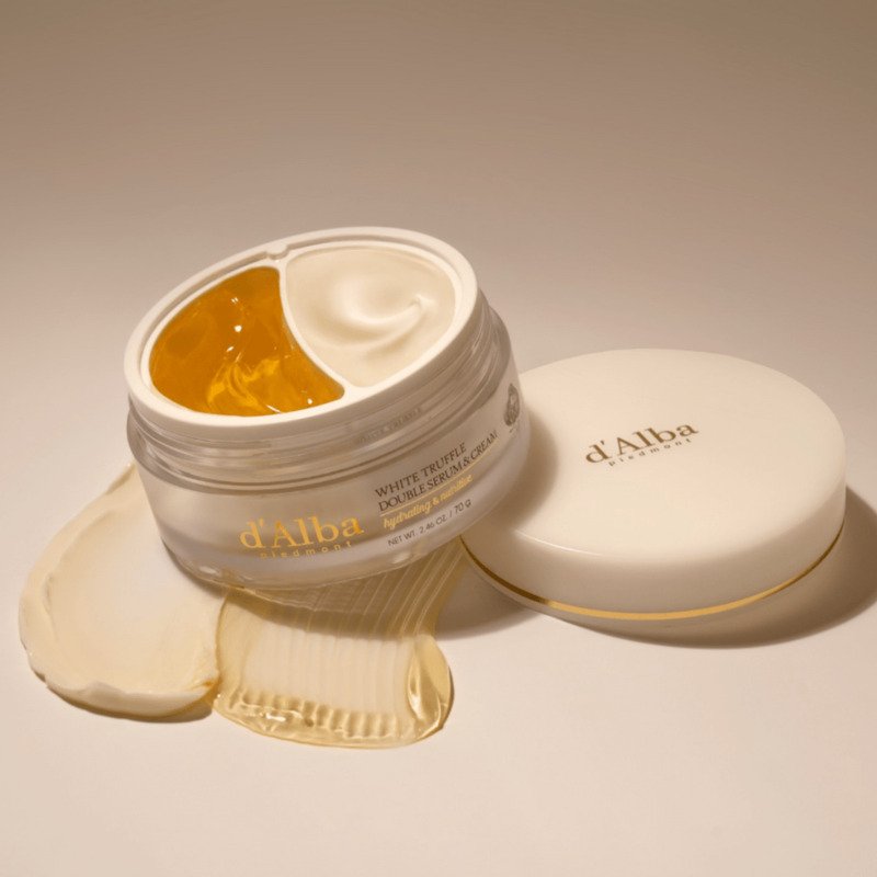 dAlba White Truffle Double Serum & Cream – prabangus serumas ir kremas su baltųjų triufelių ekstraktu 1