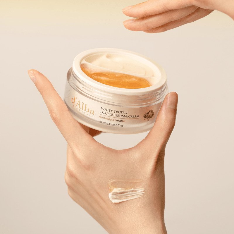 dAlba White Truffle Double Serum & Cream – prabangus serumas ir kremas su baltųjų triufelių ekstraktu 2