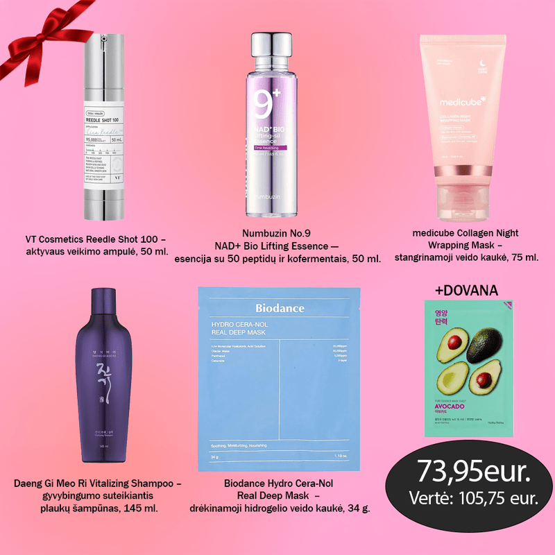 Kalėdinis kosmetikos rinkinys "Chosen by the Choosy"