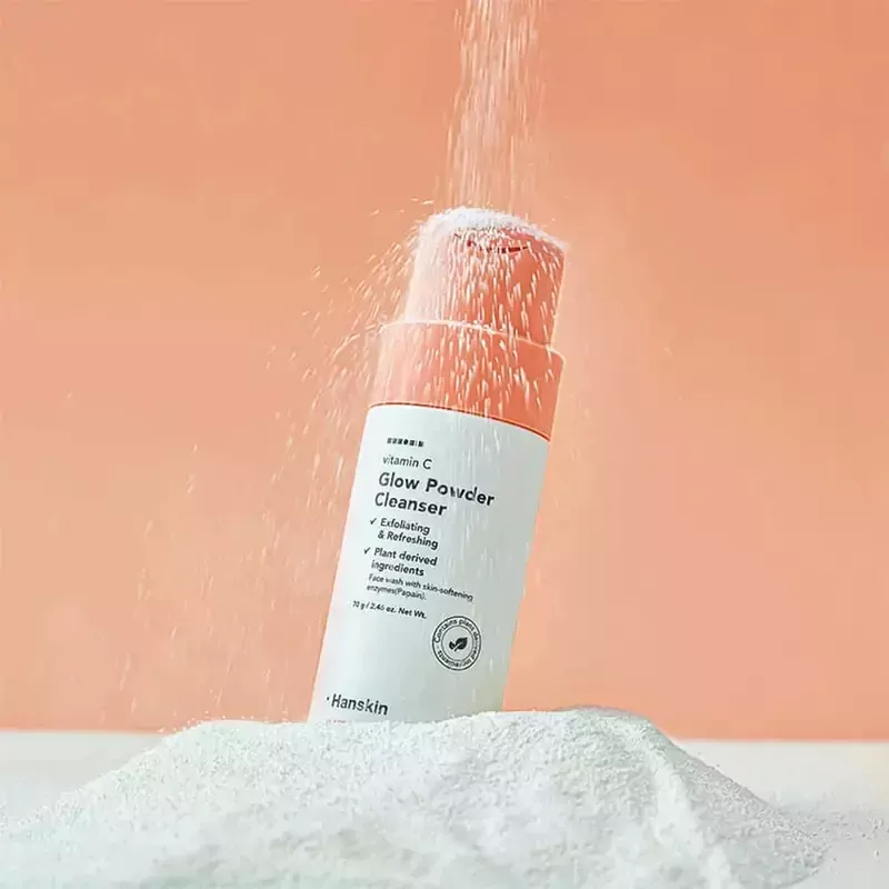 Hanskin Vitamin C Glow Powder Cleanser – enziminis veido prausiklis 1