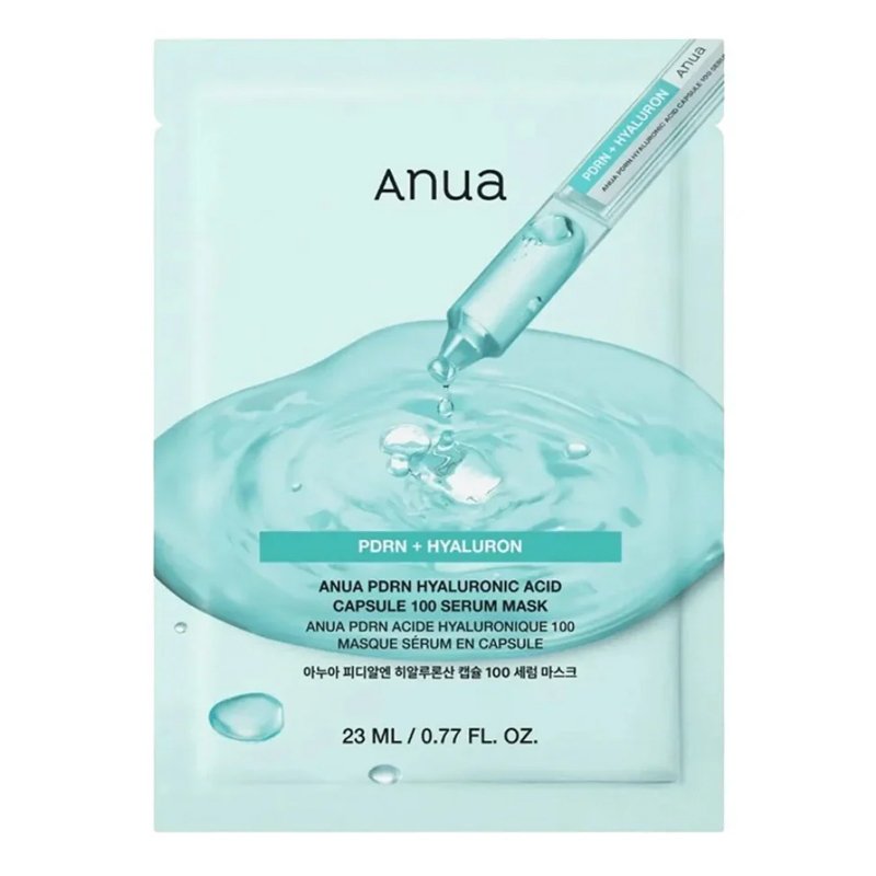 Anua PDRN Hyaluronic Acid Capsule 100 Serum Mask – drėkinamoji veido kaukė