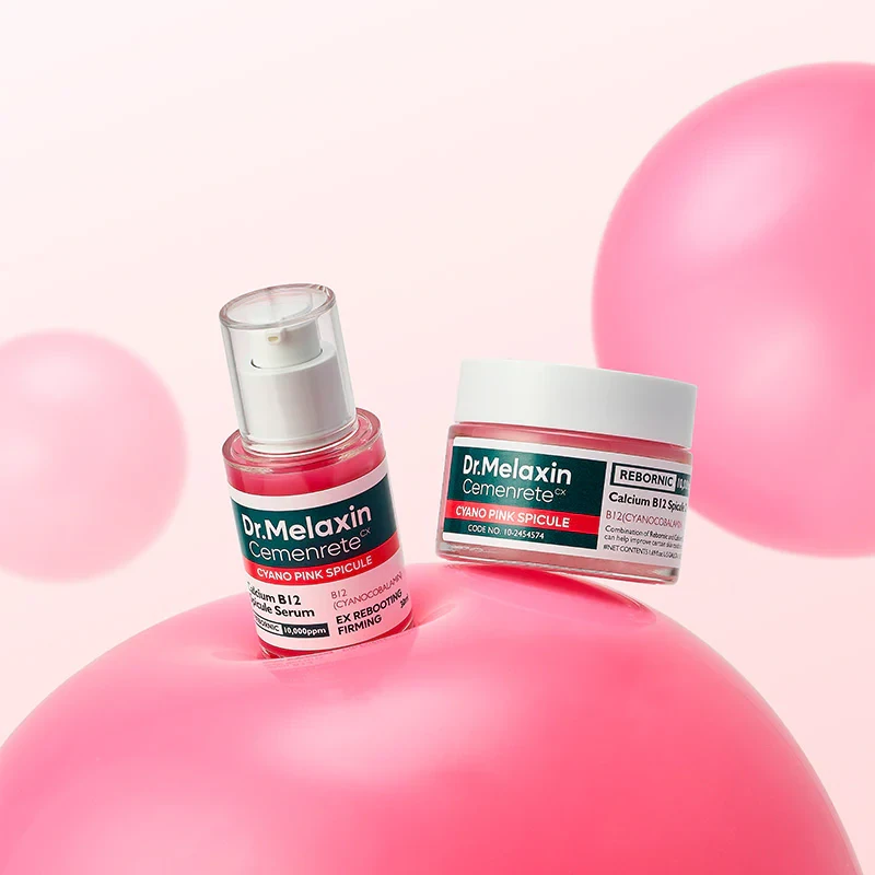 Dr. Melaxin Cemenrete Cyano Pink Spicule Cream, 50 ml. – veido kremas su spikulėmis ir vitaminu B12  2