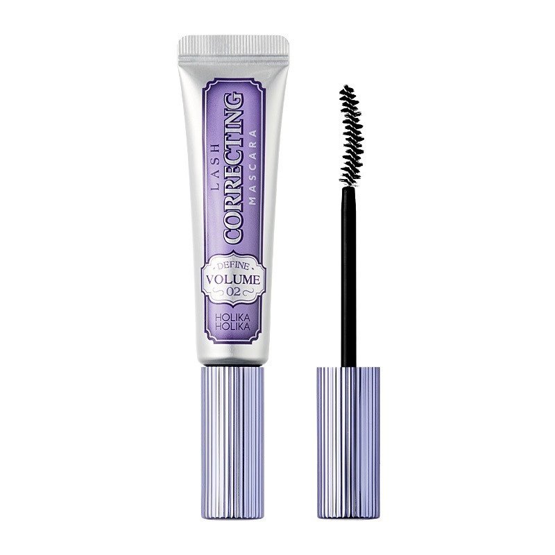 Holika Holika Lash Correcting Mascara Remover Set 02 Define Volume – storinantis blakstienų tušas su tušo valikliu 1