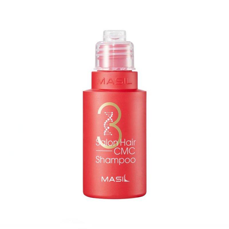 Masil 3 Salon Hair CMC Shampoo – plaukus stiprinantis šampūnas, 50 ml.