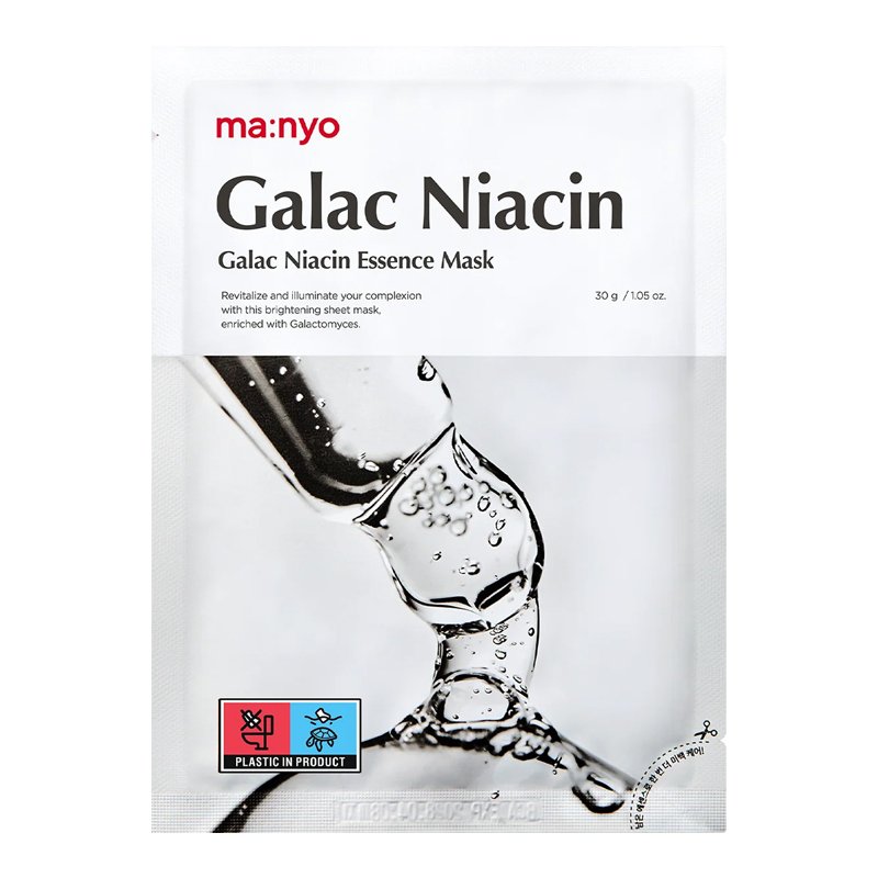 manyo Galac Niacin Essence Mask – šviesinamoji veido kaukė