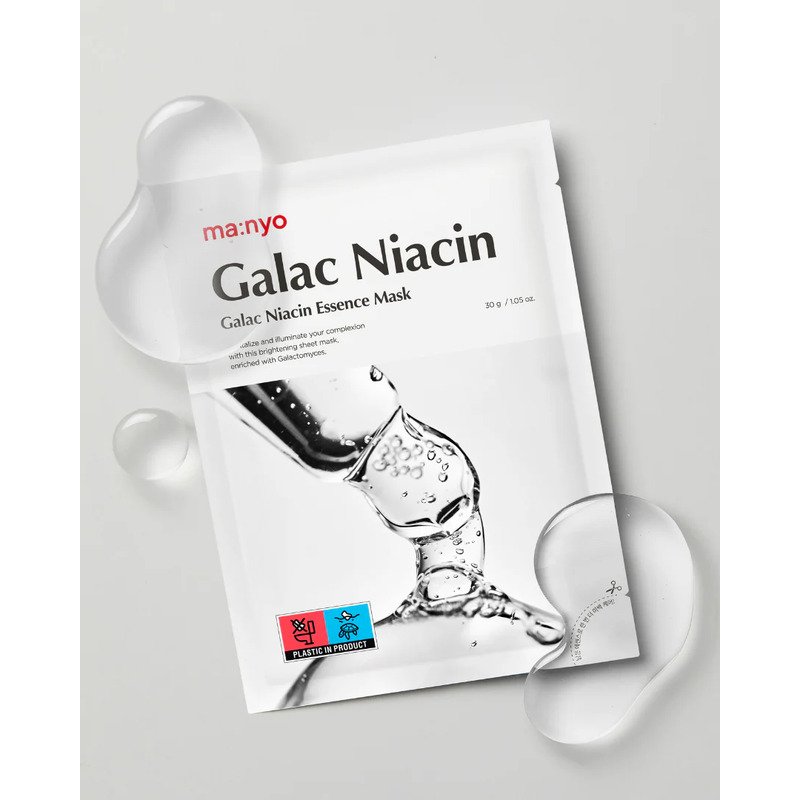 manyo Galac Niacin Essence Mask – šviesinamoji veido kaukė 1