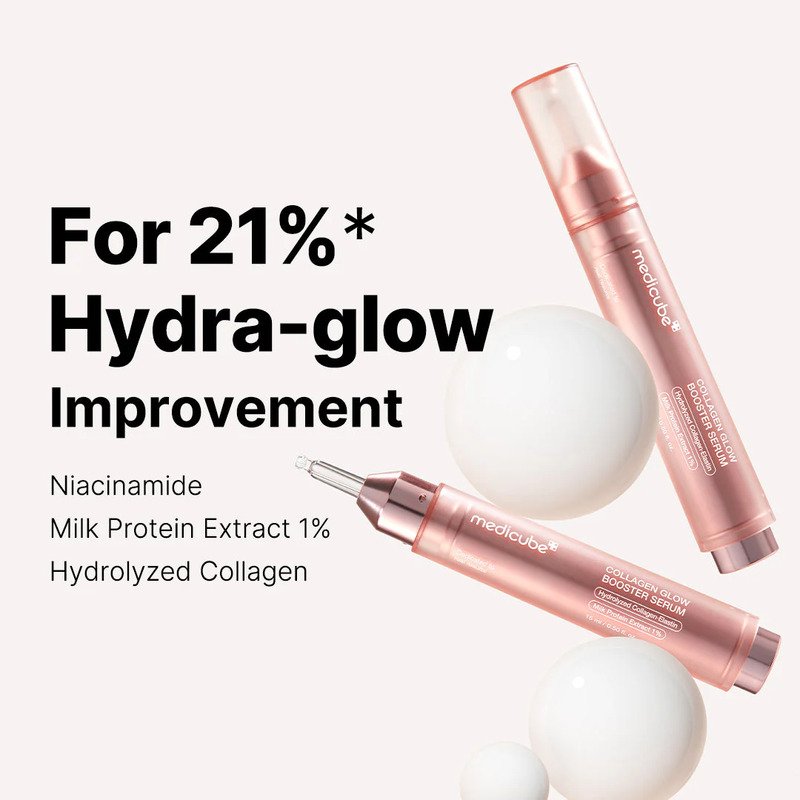 medicube Collagen Glow Booster Serum – stangrinantis veido serumas