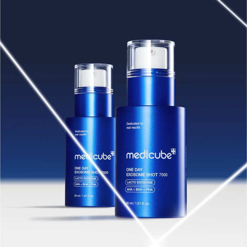 medicube One Day Exosome Shot Pore Ampoule 7500 – poras sutraukiantis serumas su egzosomomis