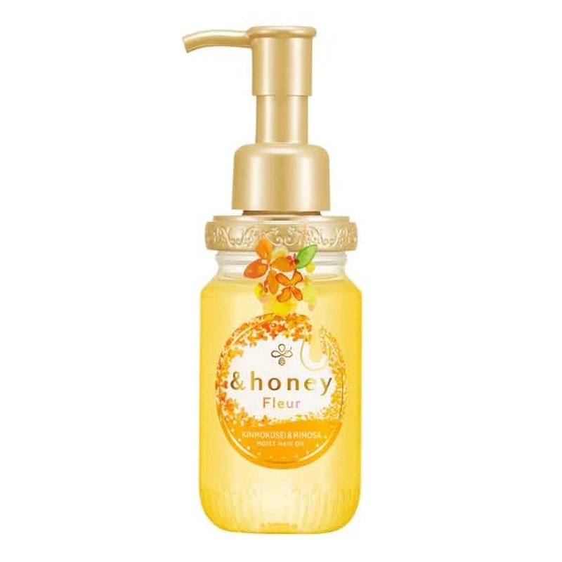 VICREA &Honey Fleur Kinmokusei & Mimosa Moist Hair Oil – drėkinamasis plaukų aliejus