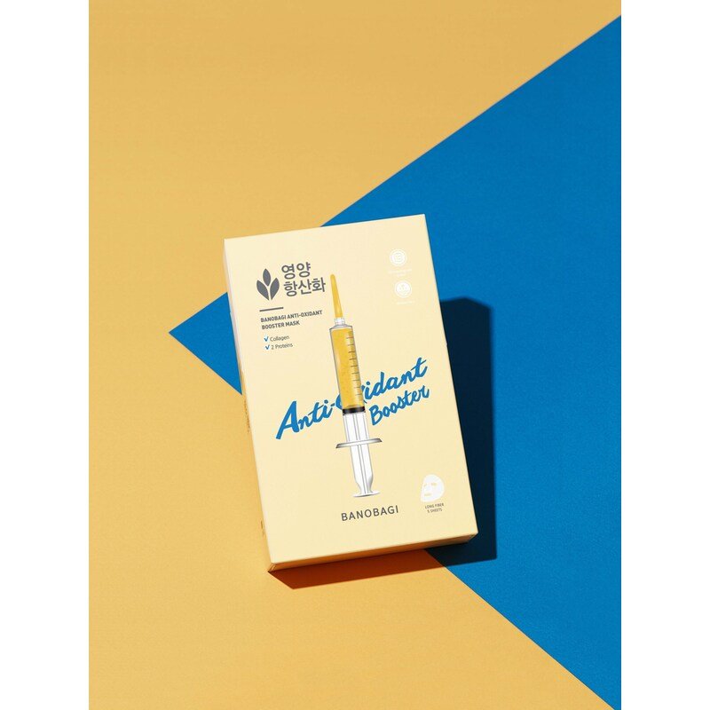 BANOBAGI Anti-Oxidant Booster Mask – antioksidacinė veido kaukė 1