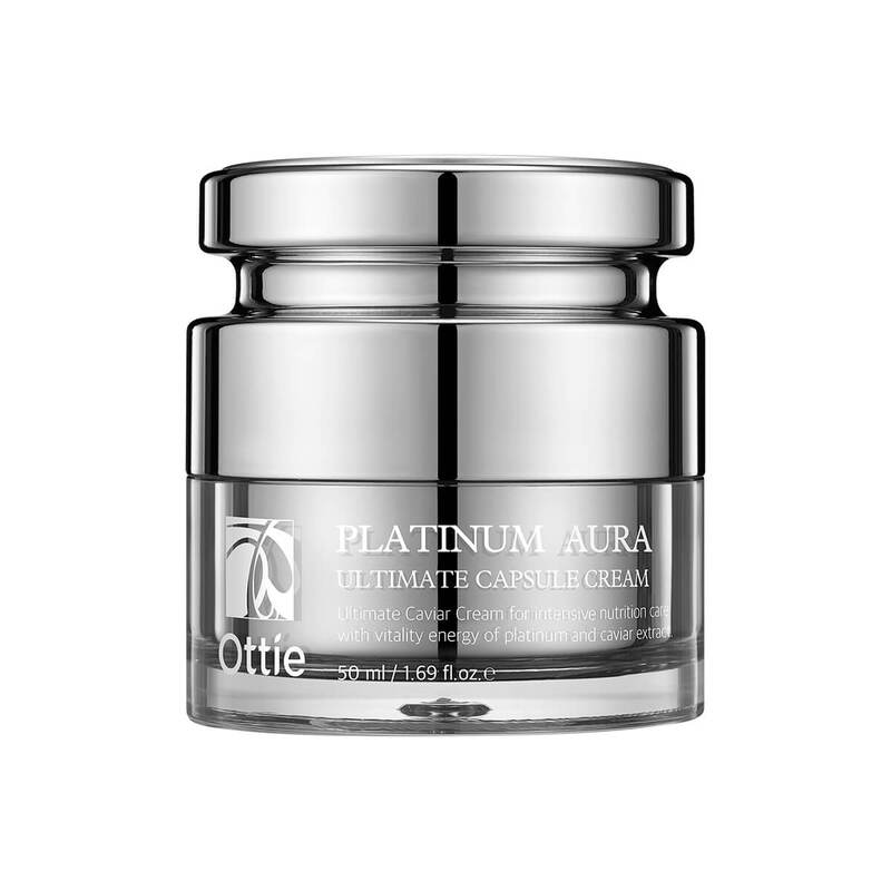 Ottie Platinum Aura Ultimate Capsule Cream – prabangus veido kremas