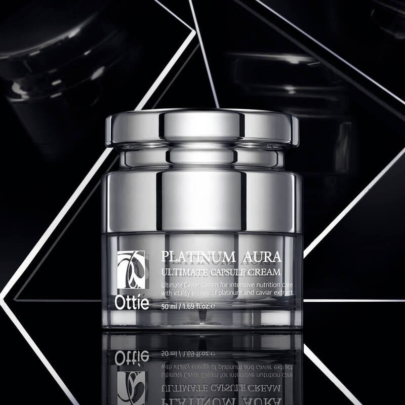 Ottie Platinum Aura Ultimate Capsule Cream – prabangus veido kremas 1
