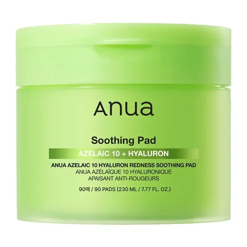 Anua Azelaic 10 Hyaluron Redness Soothing Pad – drėkinamieji padeliai