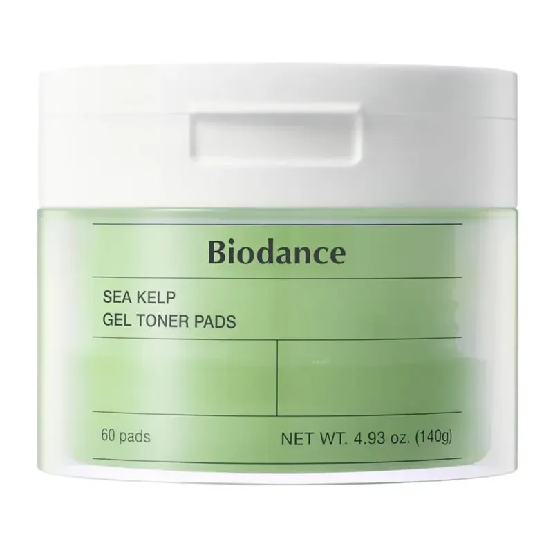 Biodance Sea Kelp Gel Toner Pads – drėkinantys ir raminantys toniko padeliai su jūros dumbliais