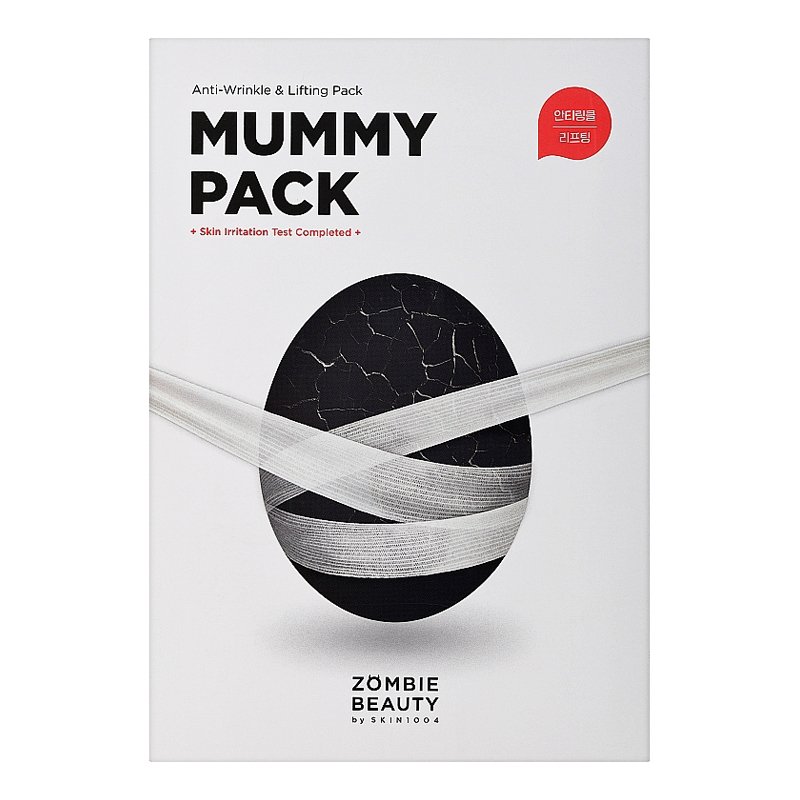 SKIN1004 Zombie Beauty Mummy Pack – poras sutraukiančios veido kaukės
