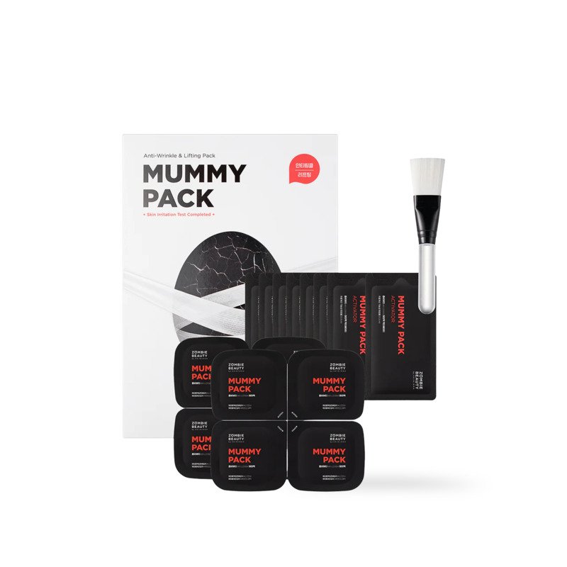 SKIN1004 Zombie Beauty Mummy Pack – poras sutraukiančios veido kaukės 2