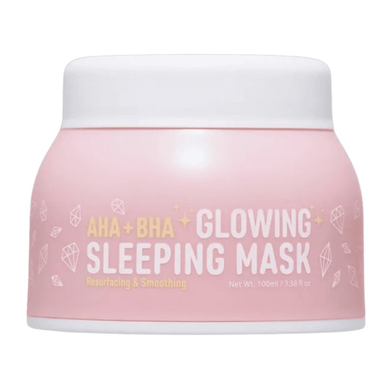 look AT ME At Me Glowing Sleeping Mask AHA BHA – naktinė kaukė su AHA ir BHA