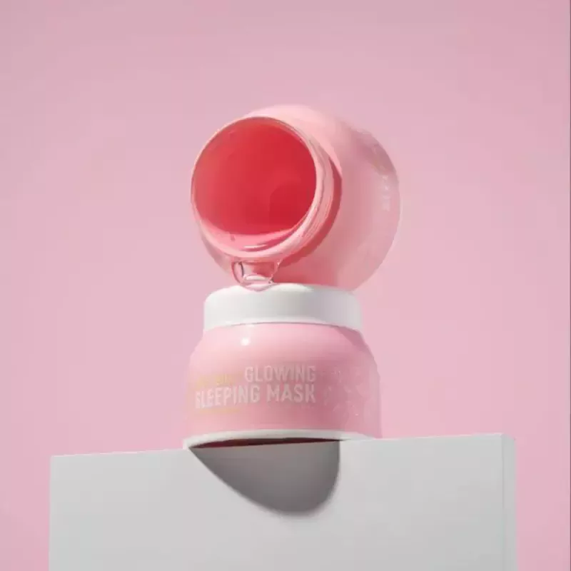 look AT ME At Me Glowing Sleeping Mask AHA BHA – naktinė kaukė su AHA ir BHA 1