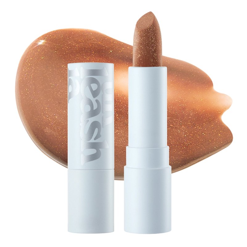 Unleashia Glacier Vegan Lip Balm Nude Bluff – lūpų balzamas su blizgučiais