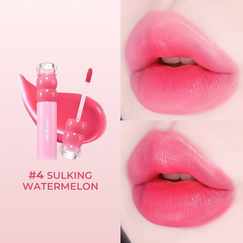 colorgram Fruity Water Tint 04 Sulking Watermelon – lūpų dažai 1