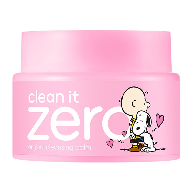 Banila Co Clean It Zero Cleansing Balm Original SNOOPY Edition- valomasis balzamas + raktų pakabukas, 100 ml.