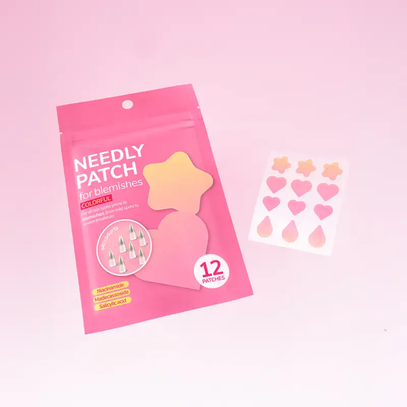 Needly Patch For Blemishes Colorful – spalvoti spuogų pleistrai 2
