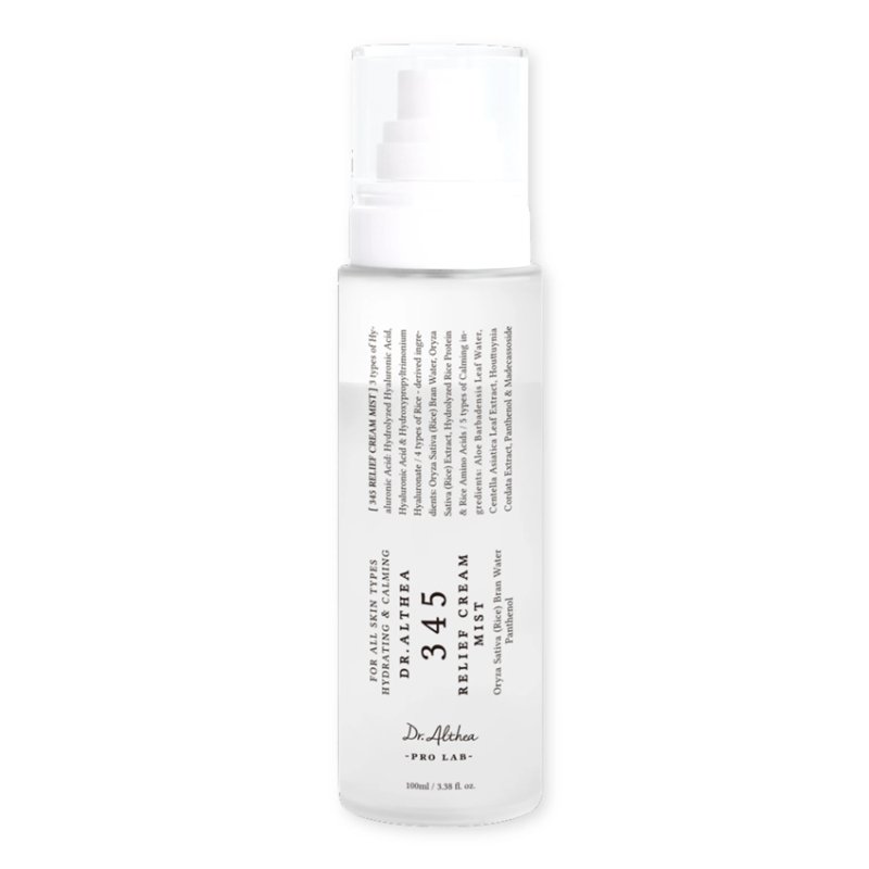 Dr. Althea 345 Relief Cream Mist – drėkinamoji veido dulksna 