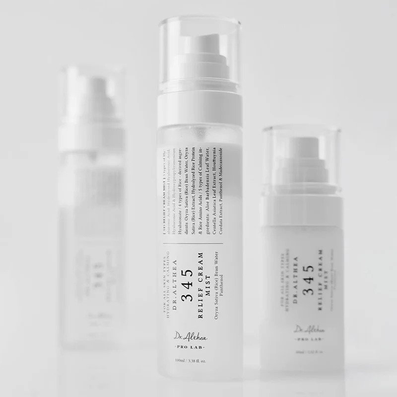 Dr. Althea 345 Relief Cream Mist – drėkinamoji veido dulksna  1