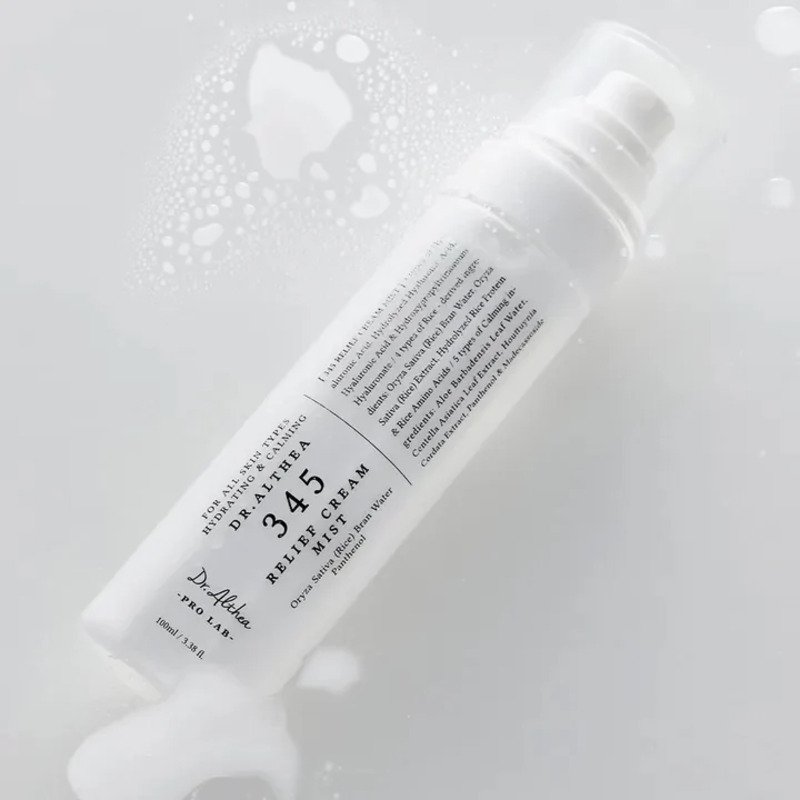 Dr. Althea 345 Relief Cream Mist – drėkinamoji veido dulksna  2