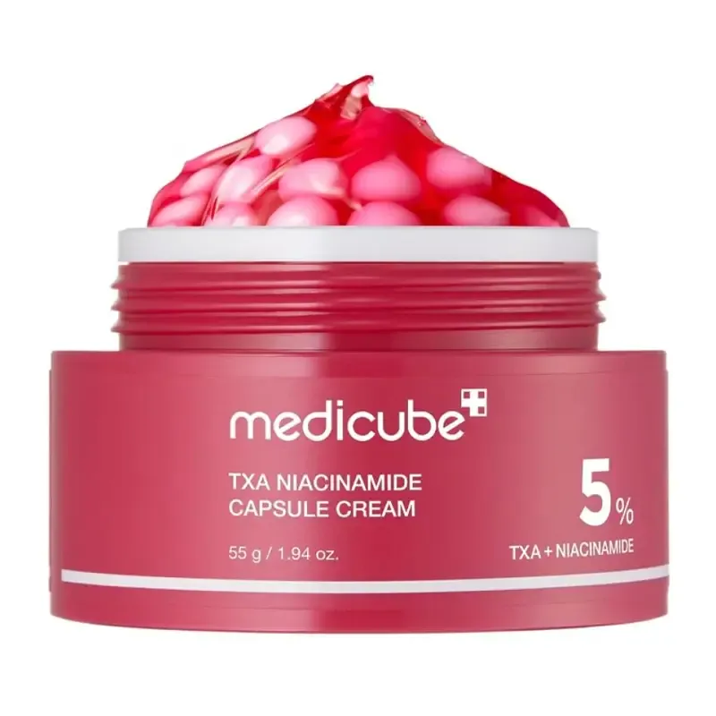 medicube TXA Niacinamide Capsule Cream – veido kremas su traneksamo rūgštimi