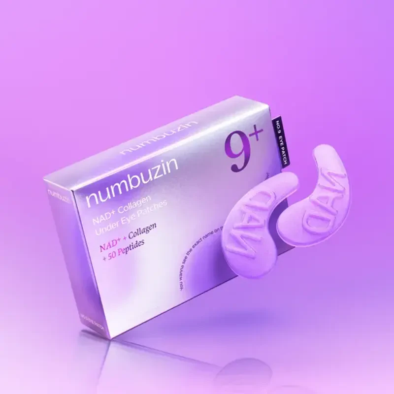 numbuzin No.9 NAD+ Collagen Under Eye Patches – paakių kaukės su kolagenu ir peptidais 2