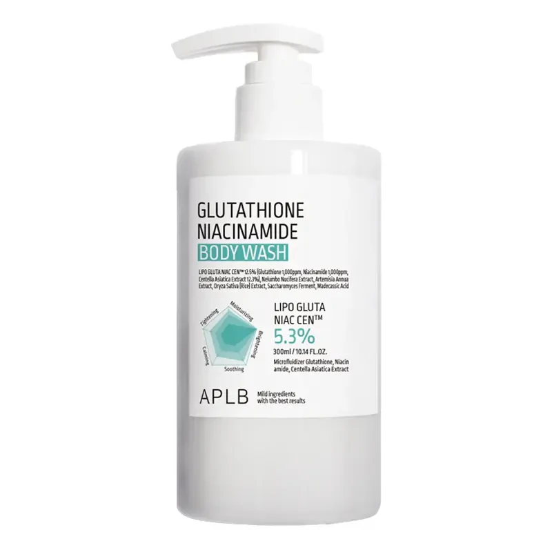 APLB Glutathione Niacinamide Body Wash – kūno prausiklis su niacinamidu