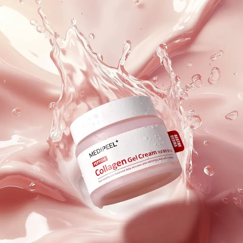 MediPeel Red Lacto Collagen Hydro Gel Cream, 80 ml – drėkinantis ir stangrinantis gelinis kremas su kolagenu 1