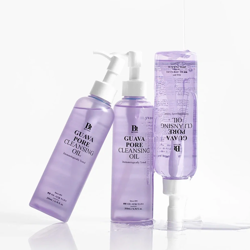 Benton Guava Pore Cleansing Oil, 200 ml. – valomasis aliejus su gvajavos lapų aliejumi 1