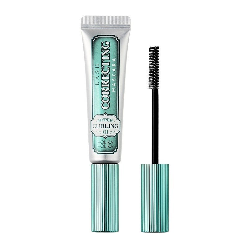 Holika Holika Lash Correcting Mascara Remover Set 01 Hyper Curling – užriečiantis blakstienų tušas su tušo valikliu 1