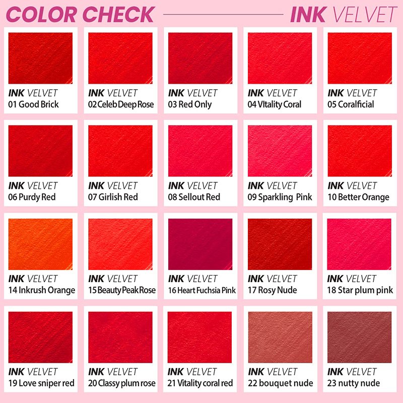 Peripera Ink Velvet 18 Star Plum Pink – lūpų dažai