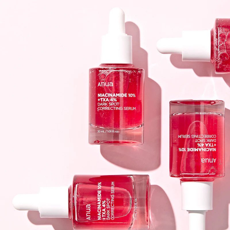 Anua Niacinamide 10% + TXA 4% Serum – šviesinamasis veido serumas 3