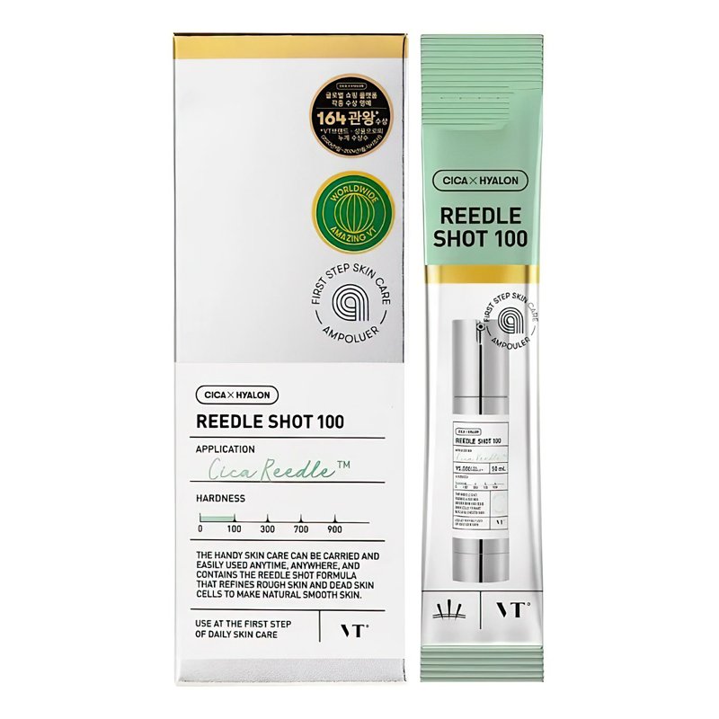 VT Cosmetics Reedle Shot 100 – aktyvaus veikimo ampulė, 2 ml.*10vnt