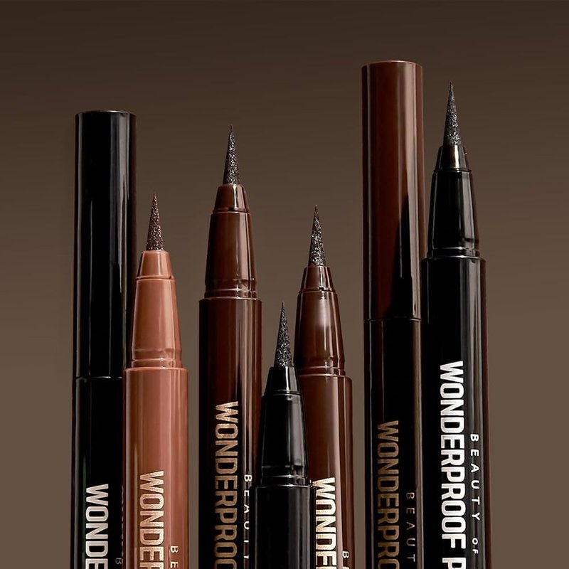 BOM Wonderproof Pen Eye Liner #03 Soft Brown – akių pravedimas 2
