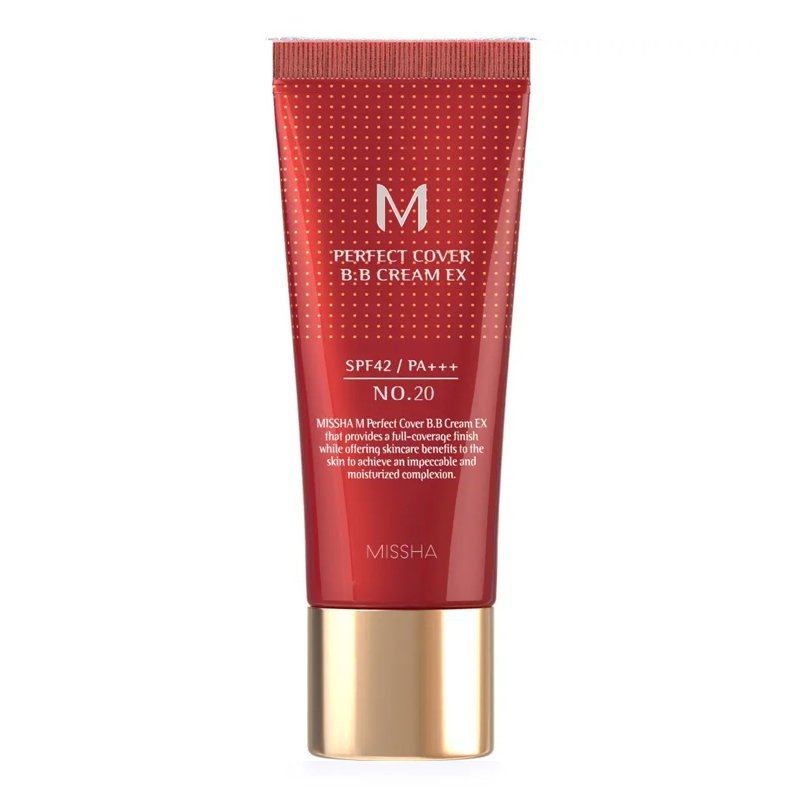 MISSHA M Perfect Cover BB Cream EX SPF42/PA+++ No.20/Cool Beige – BB kremas, 20ml