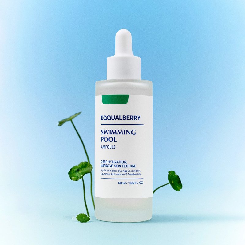 EQQUALBERRY Swimming Pool Ampoule – drėkinamoji ampulė 1
