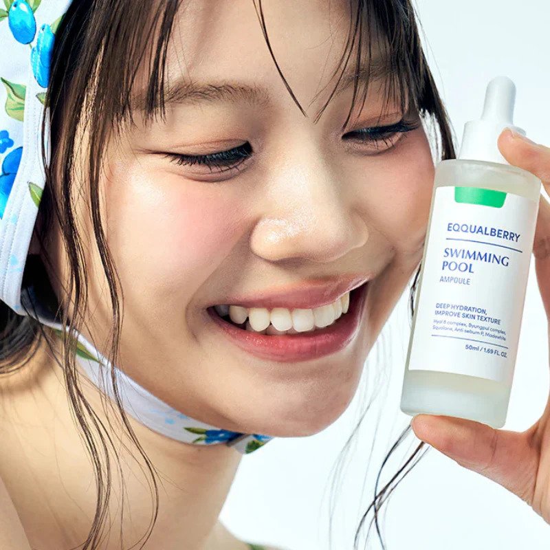 EQQUALBERRY Swimming Pool Ampoule – drėkinamoji ampulė 2