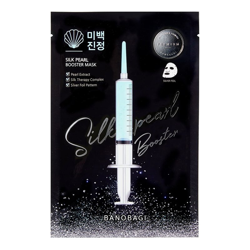 BANOBAGI Silk Pearl Booster Mask – skaistinamoji veido kaukė