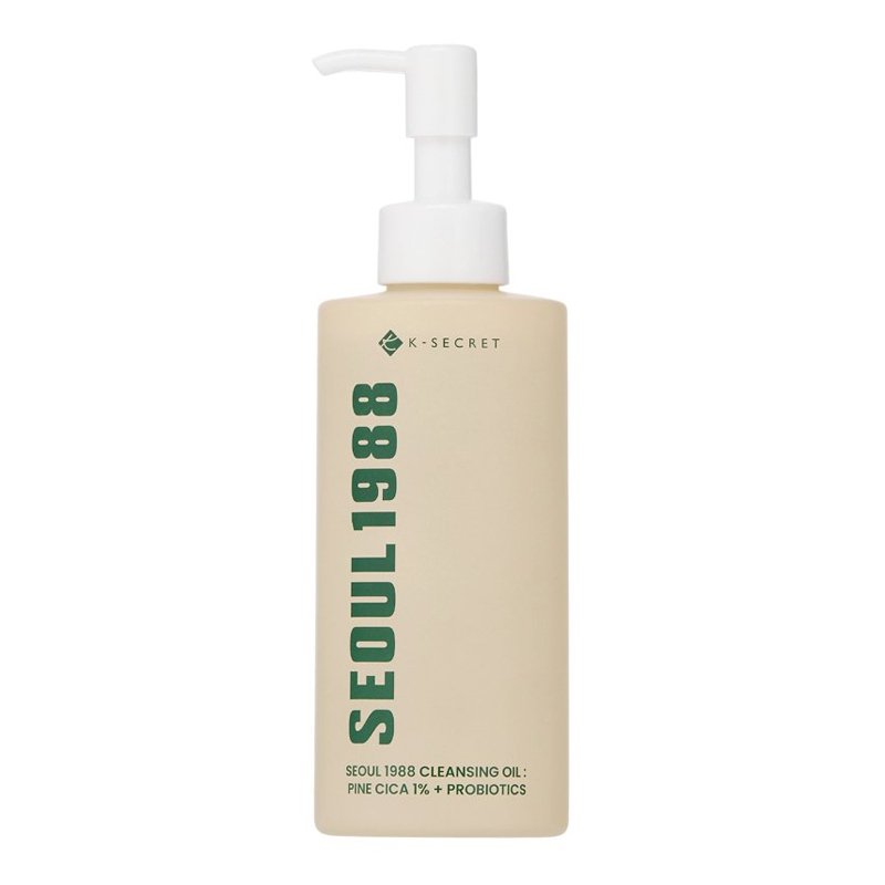 K-Secret Seoul 1988 Cleansing Oil: Pine Cica 1% + Probiotics – valomasis veido aliejus
