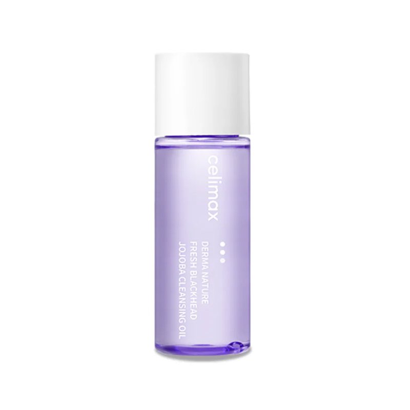 Celimax Derma Nature Fresh Blackhead Jojoba Cleansing Oil – valomasis veido aliejus su jojoba, 20 ml.