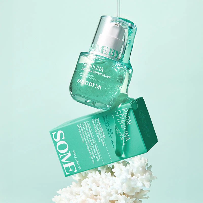 Some By Mi PDRN Spirulina Soothing Repair Serum – raminamasis serumas su PDRN spirulina 3
