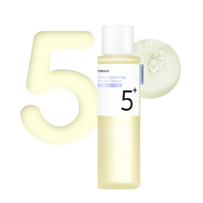 numbuzin No.5 Vitamin Boosting Essential Toner – šviesinamasos tonikas 1