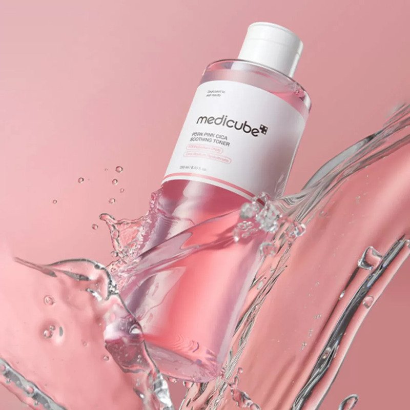 medicube PDRN Pink Cica Soothing Toner – veido tonikas 1