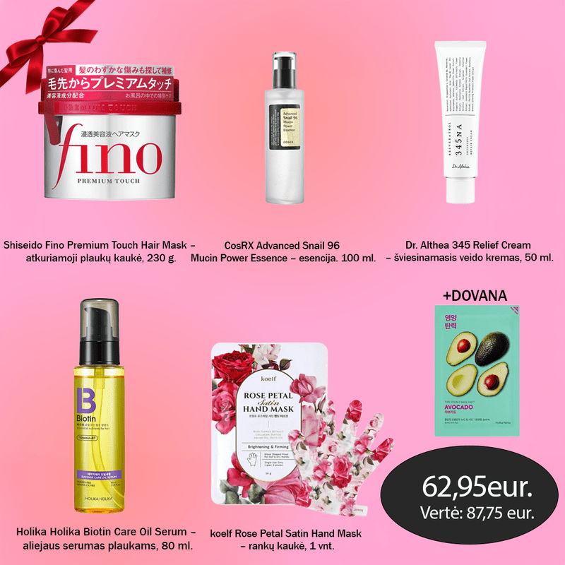 Kalėdinis kosmetikos rinkinys "Let Us Introduce our TOP"