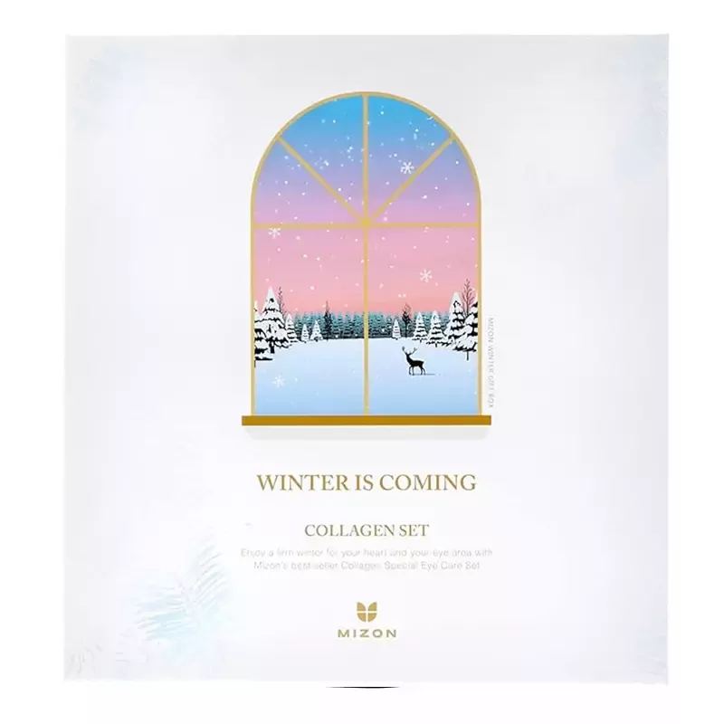 Mizon Winter Is Coming Collagen Set  – akių priežiūros dovanų rinkinys